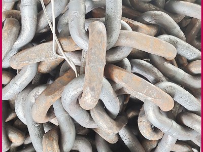 G80起重吊裝索具緊湊鏈條 錳鋼鐵鏈加工定制 礦用刮板機(jī)緊湊鏈條圖3